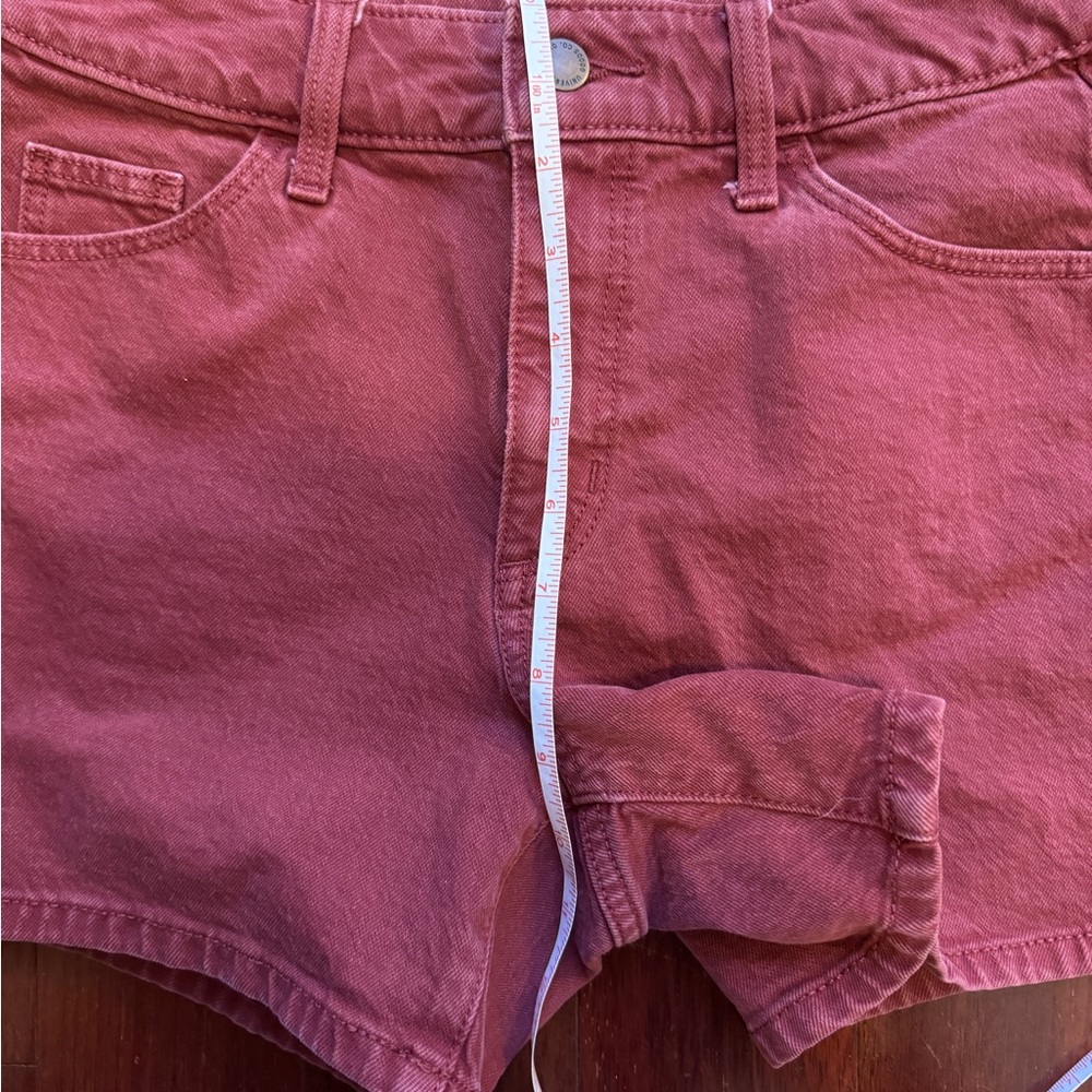 Universal Thread Women's Rust-Colored Button-Fly Jean Shorts - Picture 6 of 7